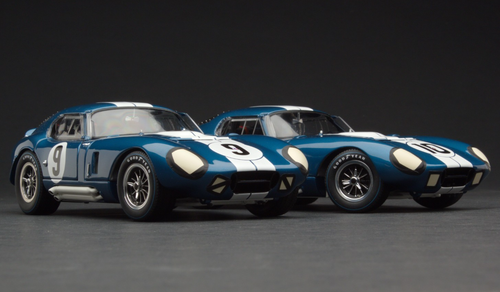Exoto | 1:18 | SET REGALO COBRA DAYTONA | 1965 Collezione Le Mans | 4 auto da corsa - Foto 7 di 8