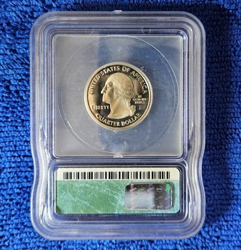 2004-S Silver Proof Florida Quarter ICG PR70 DCAM - Picture 2 of 2