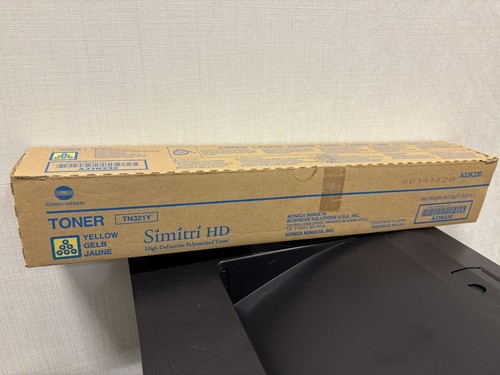Neu Konica Minolta TN321Y Gelb (Y) Toner A33K230