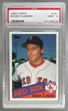 5218 Roger Clemens 1985 Topps #181 Rookie RC PSA 9