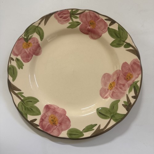 Vintage Franciscan DESERT ROSE Floral Dinner Plates ENGLAND Set 4 JOHNSON Bros. - Bild 6 von 11