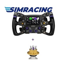 Conspit MAX 01 300mm/11.8" Steering Wheel Sim Racing Wheel 4"Touch Screen 21 RGB