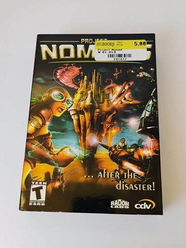 Project Nomads PC New Boxed XP Nomad Planet Explodes Defeat Enemies 3D Graphics - Picture 1 of 4