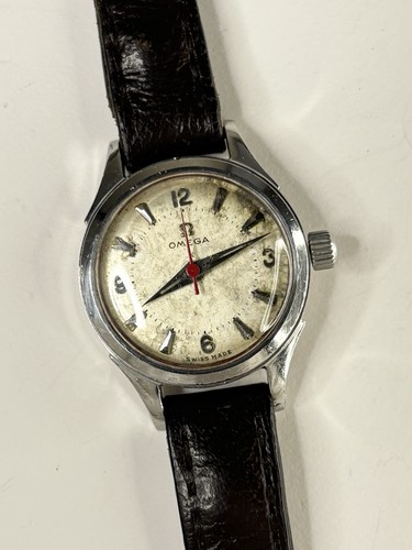 Omega Damenuhr Vintage 50er Jahre Handaufzug Silber - Bild 3 von 6