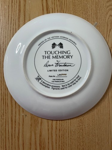 Nuevo Plato Coleccionista Antiguo Coleccionable Edición Limitada “Tocando la Memoria” - Imagen 3 de 3