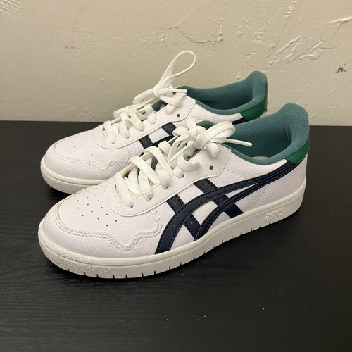 ASICS JAPAN S White Jasper Green Shoe Casual Active size 4.5 US Men's sz 6 US W - Picture 2 of 16