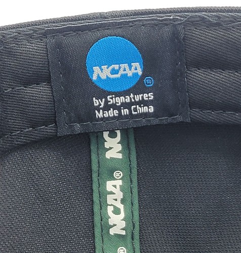 Michigan State Spartans NCAA Signatures Black Structured Strapback Hat Cap NEW - Picture 6 of 6