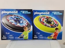 Playmobil 6182 & 6183 Flying Disk With Astronaut And Celestial Alien New 2014