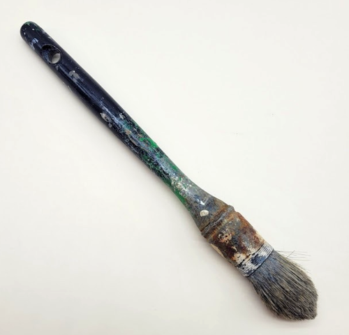 Vintage French Paint Brush Chateau Core Rustic Home Decor Artisan Collection - Picture 3 of 13