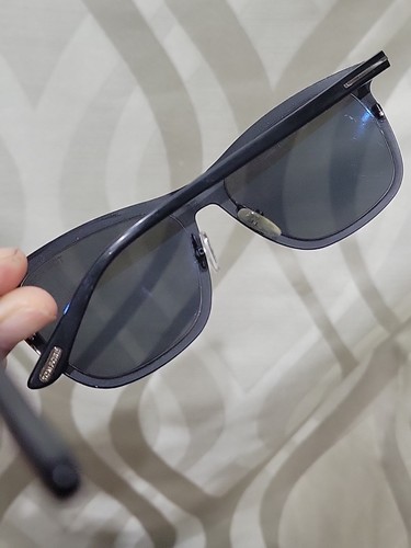 Tom Ford Sonnenbrille mattschwarz Alasdhair TF 526 02A quadratisch komplettes Set - Bild 10 von 16