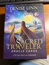 Sacred Traveler Oracle Cards: A 52-Card Deck and Guidebook By Denise Linn 2017