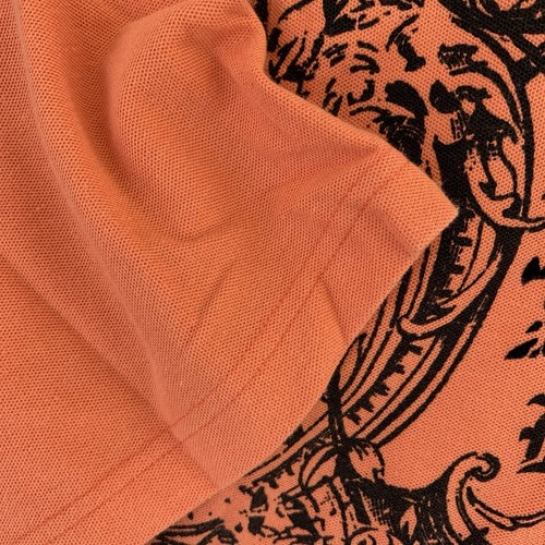 Karl Kani Gold Y2K Vintage Polo Shirt Graphic Cherub Cross Short Sleeve 4XL - Picture 7 of 10