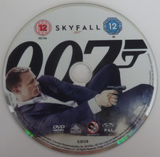 Skyfall (DVD, 2013) DISC ONLY