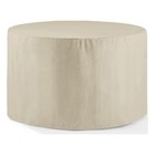 Crosley Furniture Round Vinyl Outdoor Dining Table Furniture Cover in Tan