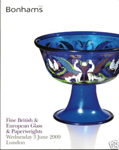 BONHAMS English European Glass Paperweight Catalog - Picture 1 of 1