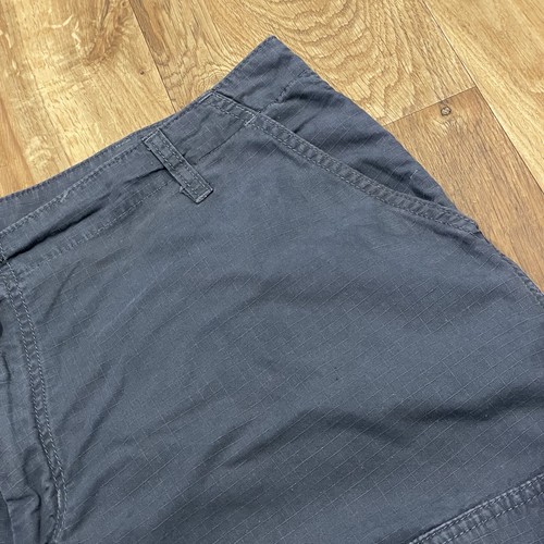 Carhartt Ripstop Cargo Pant Hose Zimmermann Arbeitshose grau Hose Gr. 38x32 - Bild 6 von 24