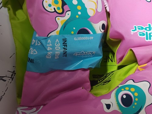 NUEVO Jersey Infantil Rosa Cambio de Color Stearns Charco Infantil Talla 30 libras - Imagen 3 de 7
