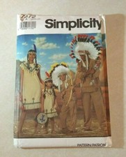 Simplicity Misses'/Men's Costume Pattern 7472 Size XXS-L UNCUT New