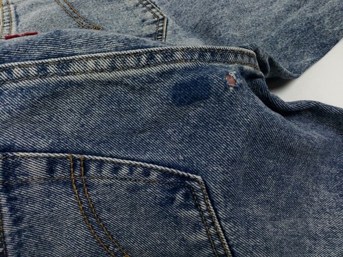 Levi 505 Boys Jeans Size 16 28X28 defects - Picture 10 of 10