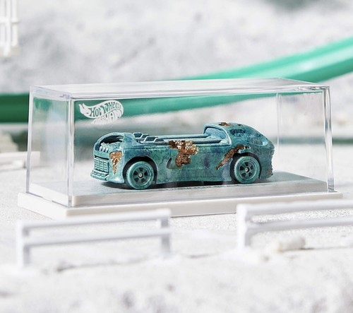 Mattel Creations Hot Wheels x Daniel Arsham Complete Set of 8 Cars w/ Case! - Picture 24 of 24