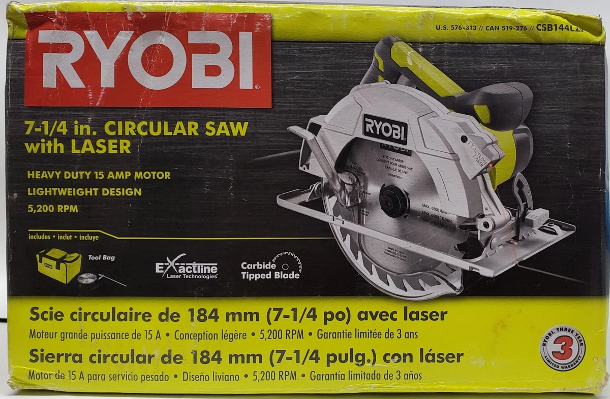 Ryobi exactline laser on sale saw