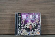 Who Wants to Be a Millionaire 2nd Ed. (PlayStation 1, PS1, 2000) Complete Tested