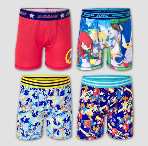 ☀️ Sonic the Hedgehog Boys' Underwear Multipacks - Size 10 - Picture 2 of 3