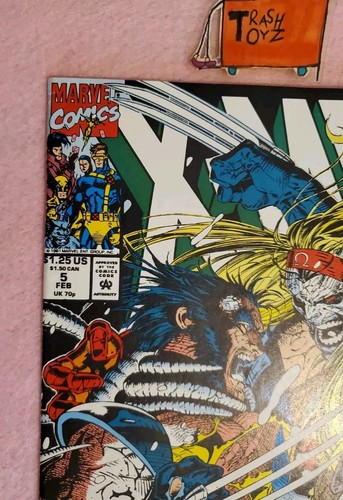 X-MEN #4-5 (1991) MCU COMIC SET KEY 1ST OMEGA RED JIM LEE VF/NM - Picture 14 of 22