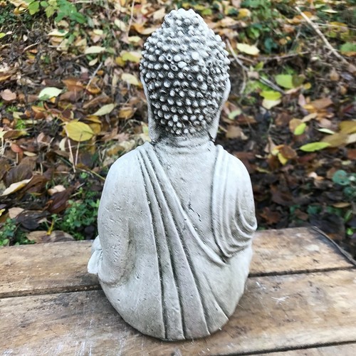 Buddha Statue stone garden ornament seated meditating "Small Thai" 30cm/12" H - Picture 15 of 15