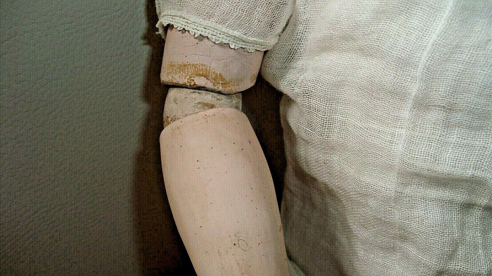 Details zu Armand Marseille Porzellankopfpuppe 390 Gliedergelenkkörper 58 cm alte Kleidung Günstig neu