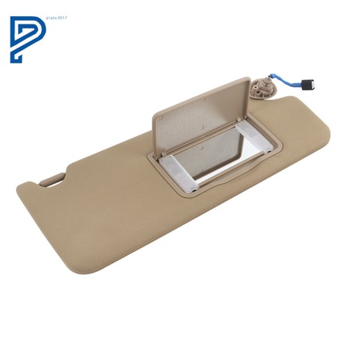 For Honda Pilot 2017-21 Ridgeline 18-20 Right Passenger Sun Visor Beige W/Light - Picture 4 of 21