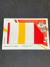 2021 Immaculate SSP Patches 6/7 Clyde Edwards-Helaire Kansas City Chiefs