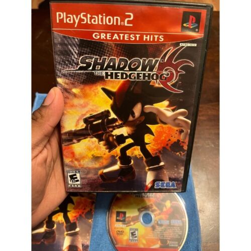 Shadow the Hedgehog (PlayStation 2 PS2, 2005) Complete CIB w/ Manual TESTED!! - Picture 4 of 6
