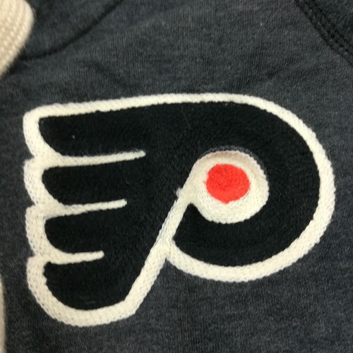 Philadelphia Flyers Hoodie Mitchell & Ness Vintage Hockey Sweatshirt Womens XL - Picture 3 of 13