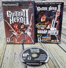 Guitar Hero II Sony PlayStation 2 PS2 Complete Game with Manual - FREE Ship  (A)