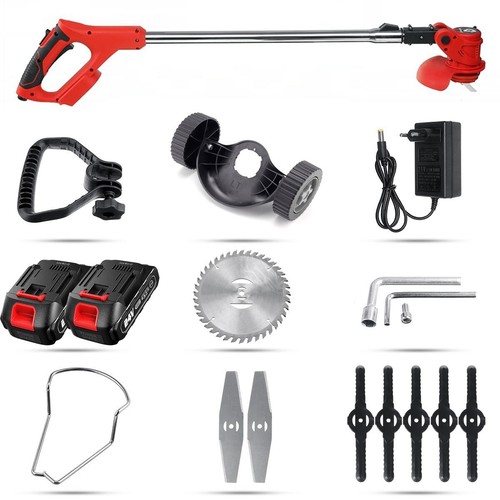 Cordless Electric Weed Lawn Eater Edger Yard Grass String Trimmer Cutter Mower - Picture 11 of 11