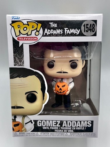 Funko POP! : The Addams Family - Gomez Addams w/ Pumpkin # 1548 - New - Picture 1 of 6