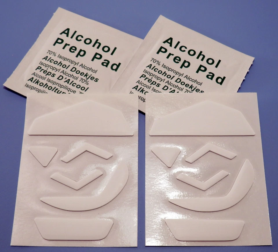 2 Set Gleitpad weiß für Logitech G502 Gaming-Maus Mausfüße, Mausgleiter Mouse - Bild 4 von 4