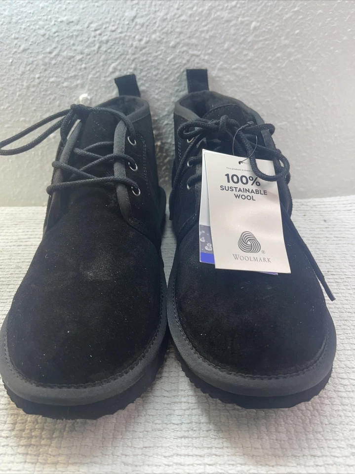 Zapatos de invierno de diseño alpino para hombre, forro de lana, suela de goma soplada - talla 8 Foto 2 de 4