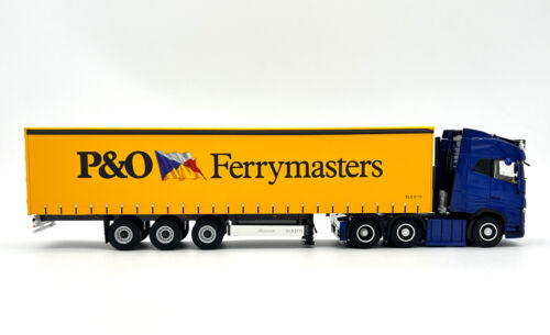 Volvo FH5 trotamundos 6x2 remolque lado cortina "Labios" WSI camiones modelos... - Imagen 5 de 6