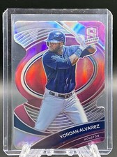Yordan Alvarez 2021 Panini Spectra #36 NEON PINK Die Cut PRIZM Parallel SP /35