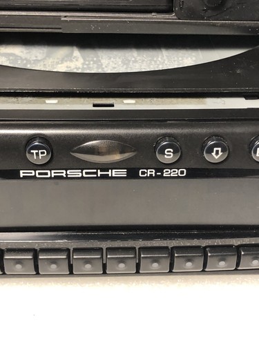 Porsche 911 Boxster Radio Stereo CR220 CR-220 And CD Changer CDC-3 UNTESTED - Picture 3 of 13