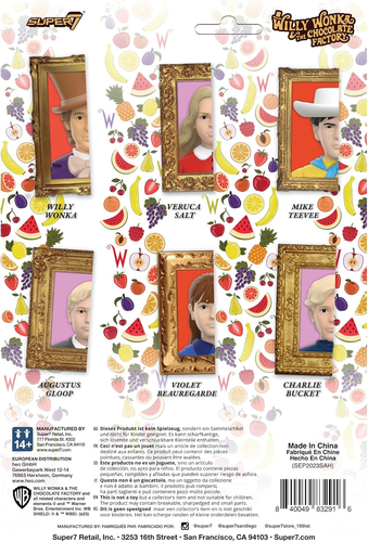 Figuras de reacción Willy Wonka & the Chocolate Factory Wave 02 - Charlie Bucket Ac - Imagen 3 de 7