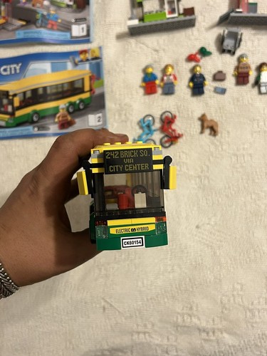 Lego City 60154 Bus Station 100% Complete with Manuals NO Box USED SET - Imagen 6 de 17