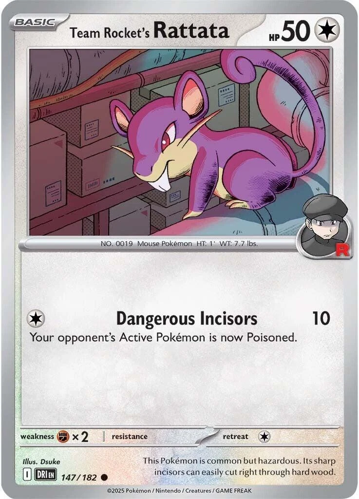 Team Rocket's Rattata Pokémon TCG Cards for sale | eBay