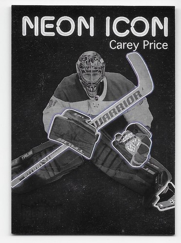 21/22 SKYBOX METAL UNIVERSE NEON ICON Hockey (#NI1-NI20) U-Pick From List - Picture 5 of 7