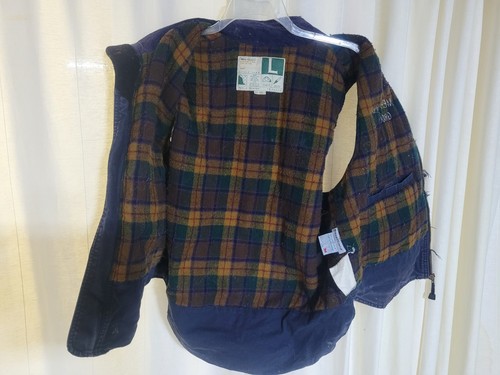 Vintage Distressed Chore Vest Jacket Shredded American Workwear L Thrashed XL - Picture 6 of 9