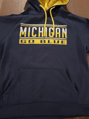 University of Michigan Wolverines Hoodie Sweatshirt- Size Medium - Picture 2 of 9