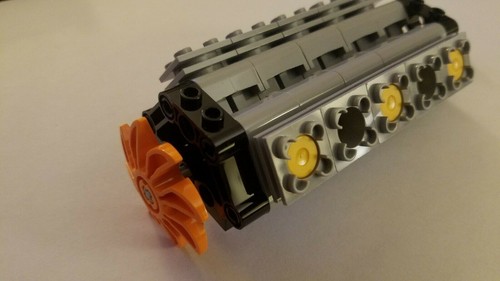 Lego Technic V4 V6 V8 V10 V12 V14 .. V20 Engine NEW (Motor, Shaft,Propeller,Car) - Afbeelding 10 van 34