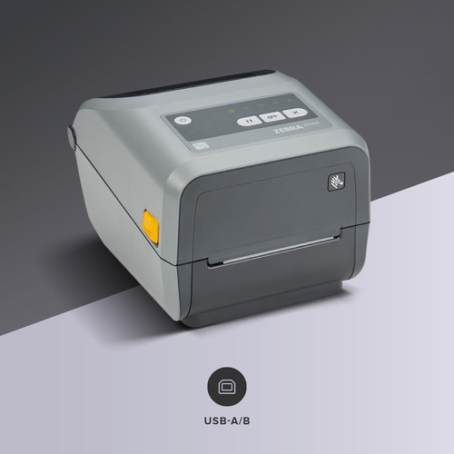 Zebra ZD421 Thermal Transfer Desktop Printer - ZD4A042-C01M00EZ - Picture 2 of 6